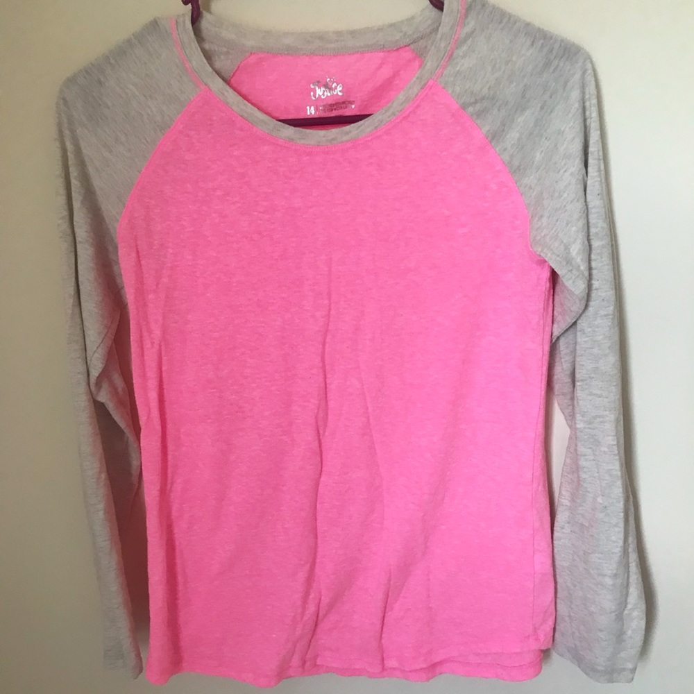 Pink  Long-Sleeve Shirt